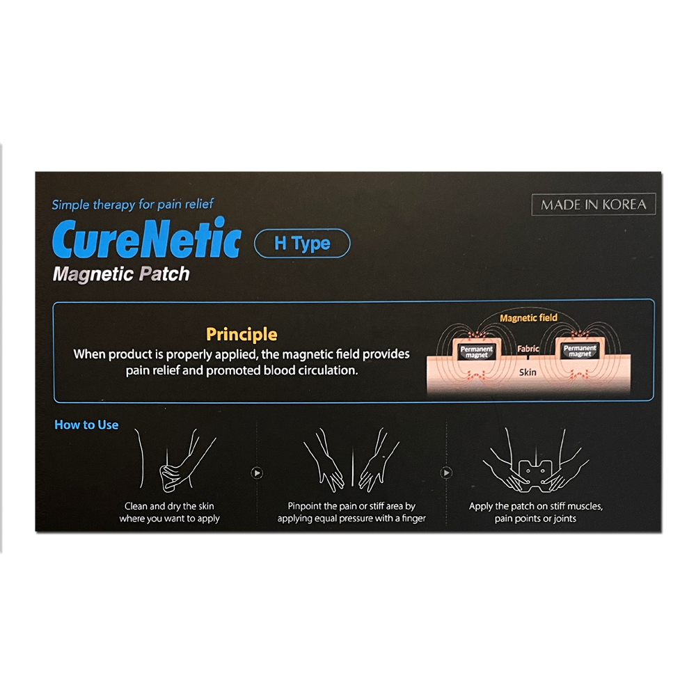 CureNetic Magnetische Pleister H Type