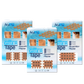 AcuTop - Gittertape / CrossTape Beige - Type A,B,C - Mixed Set - Intertaping.nl